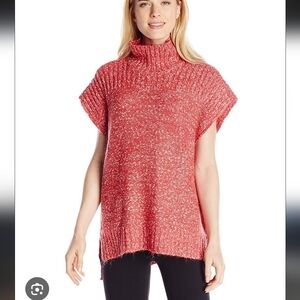 Lole Dark Pink Taraje Tunic Length Sweater